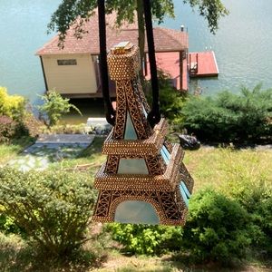 Timmy Woods Beverly Hills collection Eiffel Tower crystallized handbag